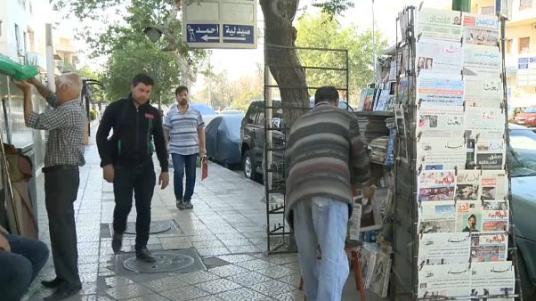 There has been widespread condemnation of the West across Syrian press There has been widespread condemnation of the West across Syrian press