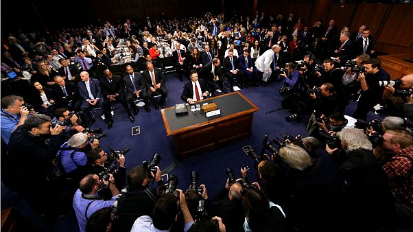 James Comey a szenátusi meghallgatásán James Comey a szenátusi meghallgatásán