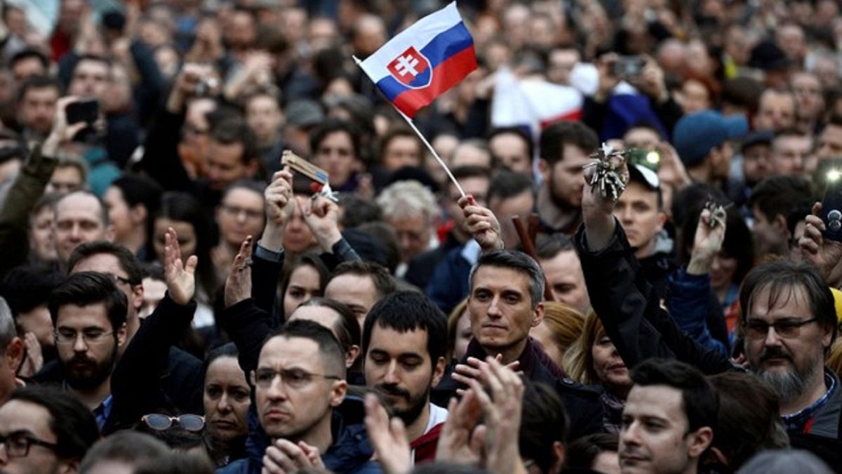 Σλοβακία: Διαδήλωση για την καταπολέμηση της διαφθοράς