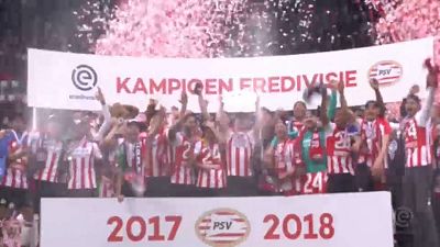 PSV Eindhoven wrap up 24th Dutch League title