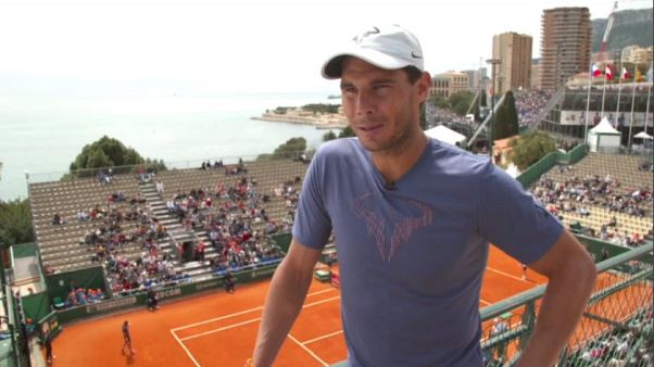 Tennis: a Montecarlo Nadal a caccia della "undécima" Tennis: a Montecarlo Nadal a caccia della "undécima"