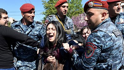 Proteste in der armenischen Hauptstadt