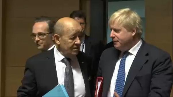 Chefes da diplomacia europeia reuniram-se no Luxemburgo Chefes da diplomacia europeia reuniram-se no Luxemburgo