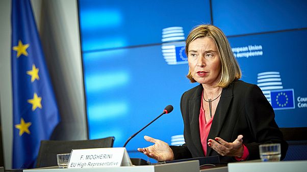 La cheffe de la diplomatie européenne Federica Mogherini La cheffe de la diplomatie européenne Federica Mogherini