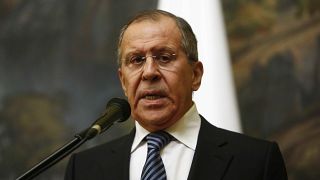Russia's Sergei Lavrov has sought to sow doubts over chemical attacks