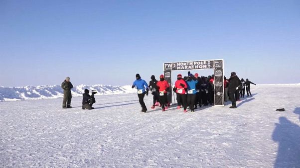 Eksi 33 derecede 42 kilometre koşmak: Kuzey Kutbu Maratonu Eksi 33 derecede 42 kilometre koşmak: Kuzey Kutbu Maratonu