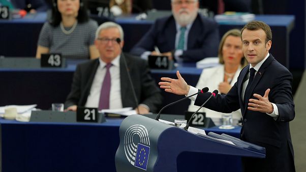 Le président français Emmanuel Macron Le président français Emmanuel Macron