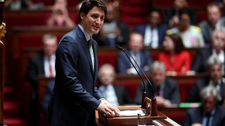 Trudeau défend le CETA au Palais Bourbon