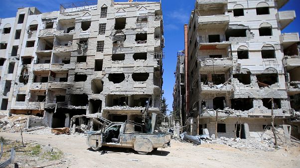 Début de l'enquête de l'OIAC à Douma Début de l'enquête de l'OIAC à Douma