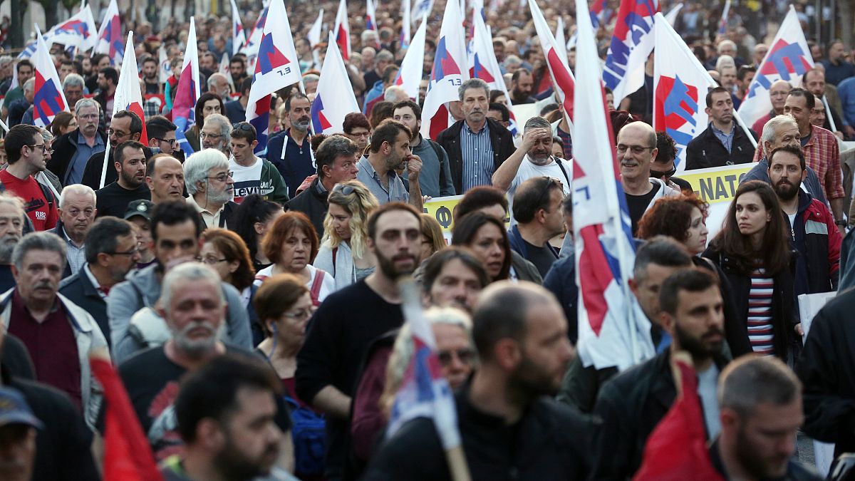 Αντιπολεμικό συλλαλητήριο στην Αθήνα