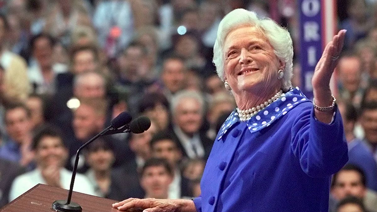 Elhunyt Barbara Bush volt first lady 