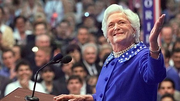 Elhunyt Barbara Bush volt first lady Elhunyt Barbara Bush volt first lady
