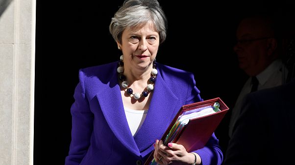 La Première ministre britannique Theresa May La Première ministre britannique Theresa May
