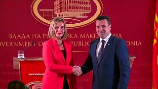 Αισιοδοξία Μογκερίνι για συμφωνία Αθήνας-Σκοπίων