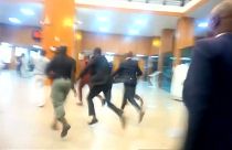 Watch: Chaos in Nigerian Senate as 'hoodlums' steal mace in packed chamber