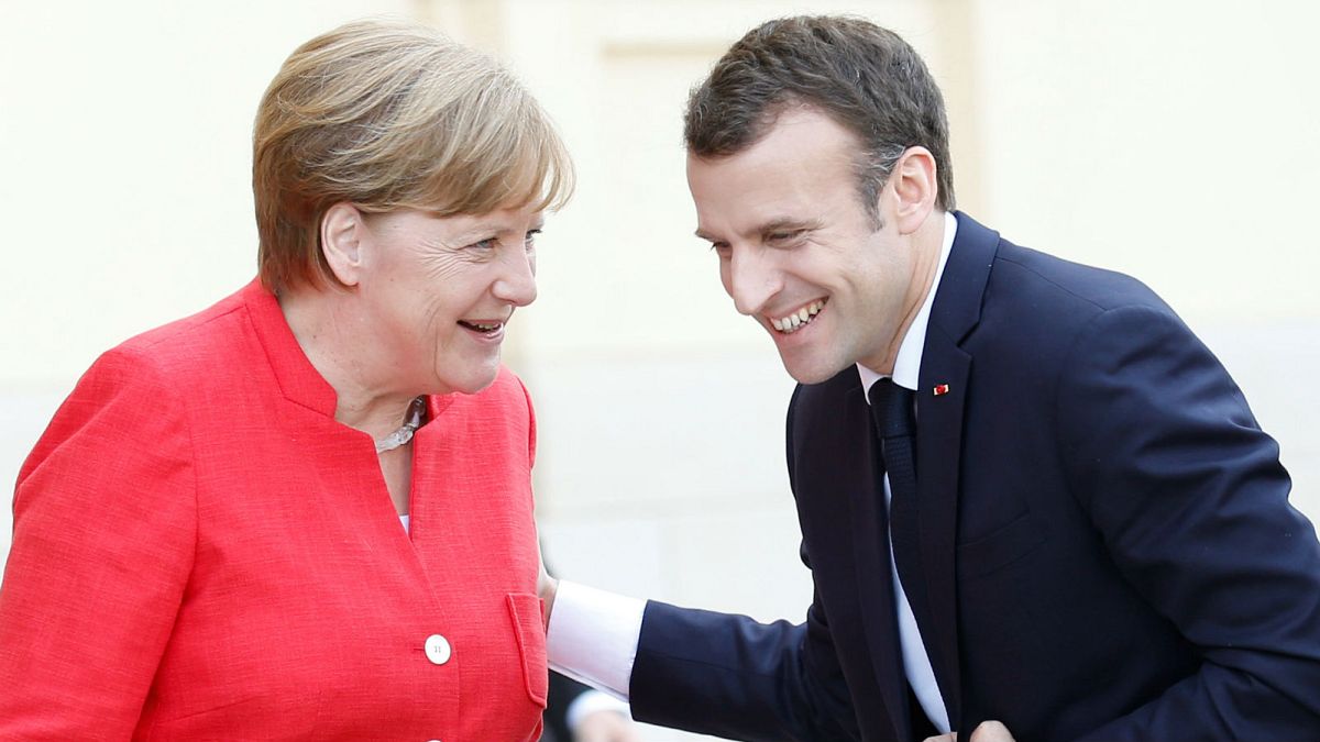 Watch again: Macron and Merkel want to agree Eurozone reform by June