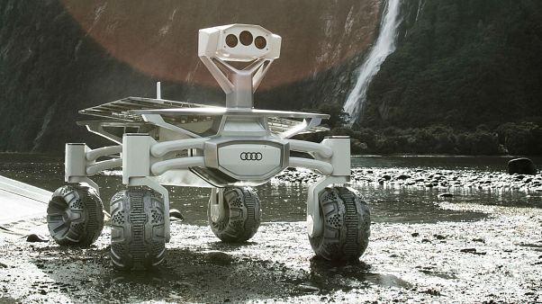 A Audi-funded lunar rover A Audi-funded lunar rover