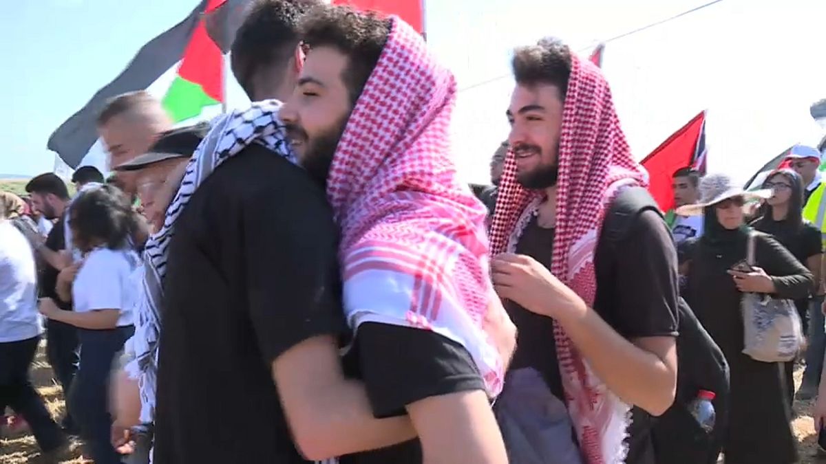 Palästinenser gedenken der „Nakba“