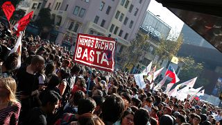 Chili : les étudiants dans la rue pour défendre leur éducation