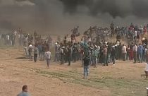 Újabb halálos pénteki tüntetés a Gázai-övezetben