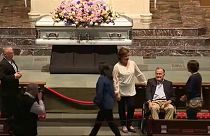 Barbara Bush búcsúztatása