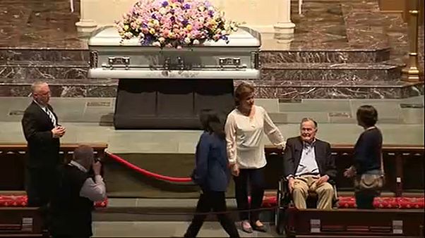 Barbara Bush búcsúztatása Barbara Bush búcsúztatása