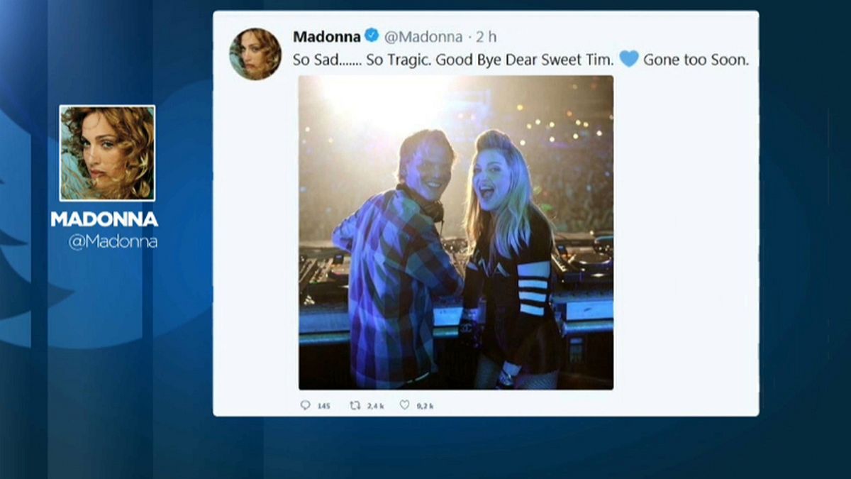 A tristeza expressada por Madonna através das redes sociais