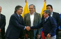 March 2018 peace talks between the ELN and the Colombia government in Quito