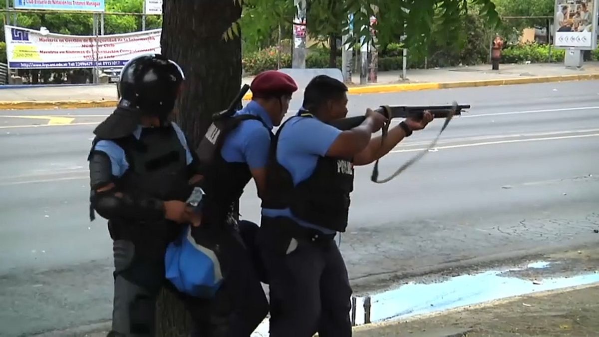 Продолжаются протесты в Никарагуа