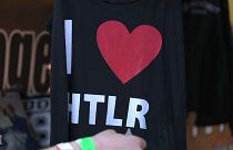 خلال احتفال النازيين الجدد بعيد ميلاد هتلر في ألمانيا