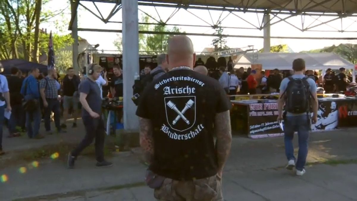 Cientos de neonazis celebran el cumpleaños de Hitler en el este de Alemania