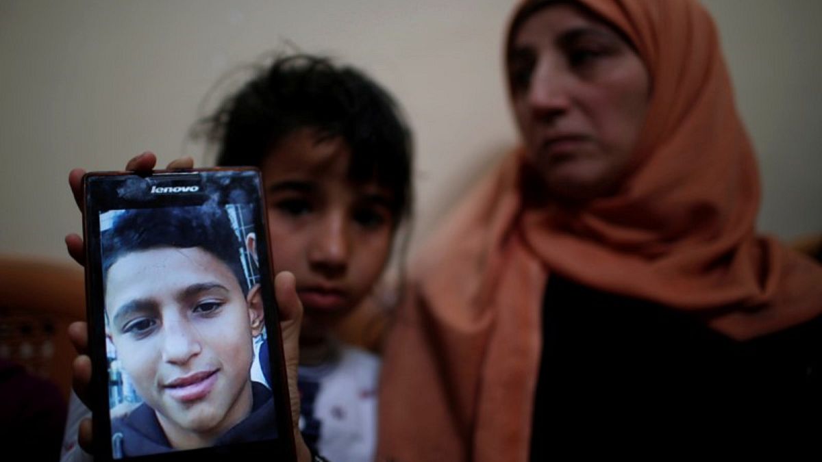 الطفل محمد أيوب (14 عاما) الذي قتل برصاصة في الرأس أطلقها جنود إسرائيليون
