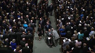 Le più potenti dinastie politiche americane ai funerali di Barbara Bush