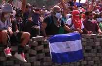 Protesters demonstrate against government reforms in Nicaragua