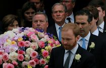 Barbara Bush'un cenaze töreni yapıldı