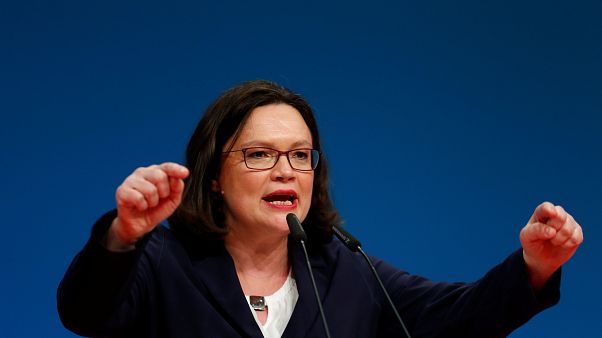 Germania: Andrea Nahles nuova presidente Spd. È la prima donna a capo dei socialdemocratici Germania: Andrea Nahles nuova presidente Spd. È la prima donna a capo dei socialdemocratici