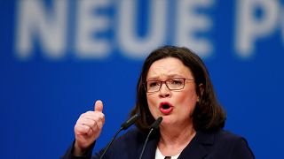 Andrea Nahles becomes first female SPD leader in Germany