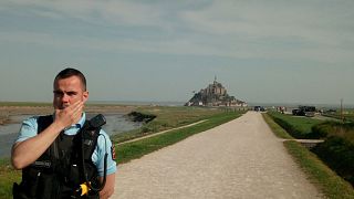 Mont-Saint- Michel adası turistik ziyarete yeniden açıldı