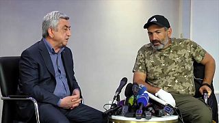 Detenido el principal líder opositor armenio, Nikol Pashinián