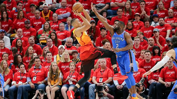 Utah Jazz Play-Off'larda Thunders'ın önüne geçti Utah Jazz Play-Off'larda Thunders'ın önüne geçti