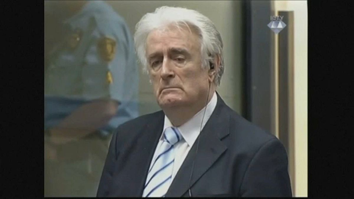 Karadžić a bíróságon