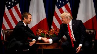 Treffen mit Trump: Macron will Handelskrieg verhindern