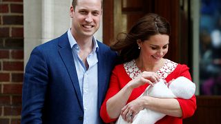 Prince William, Duchess of Cambridge welcome baby boy