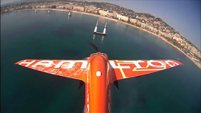 American pilot Goulian tops qualifying in Cannes