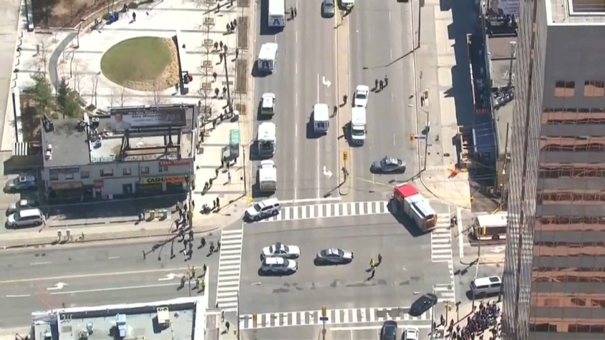 Canada shocked by worst act of violence in years after van driven into Toronto crowds kills 10