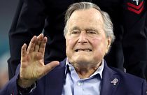 George Bush hospitalizado por infeção no sangue