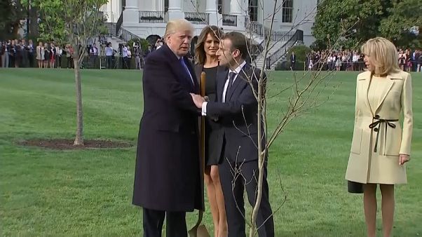 Macron y Trump con Irán y la guerra comercial de fondo Macron y Trump con Irán y la guerra comercial de fondo