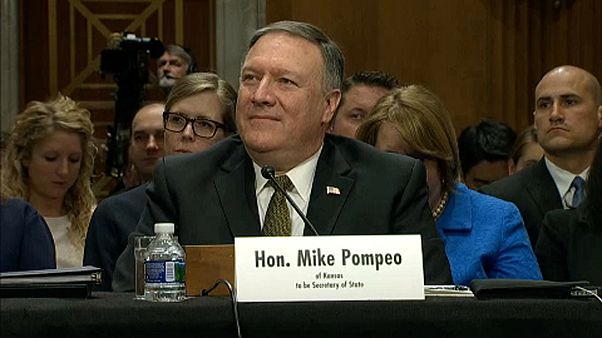 Megszavazták Pompeo külügyminiszteri jelölését Megszavazták Pompeo külügyminiszteri jelölését