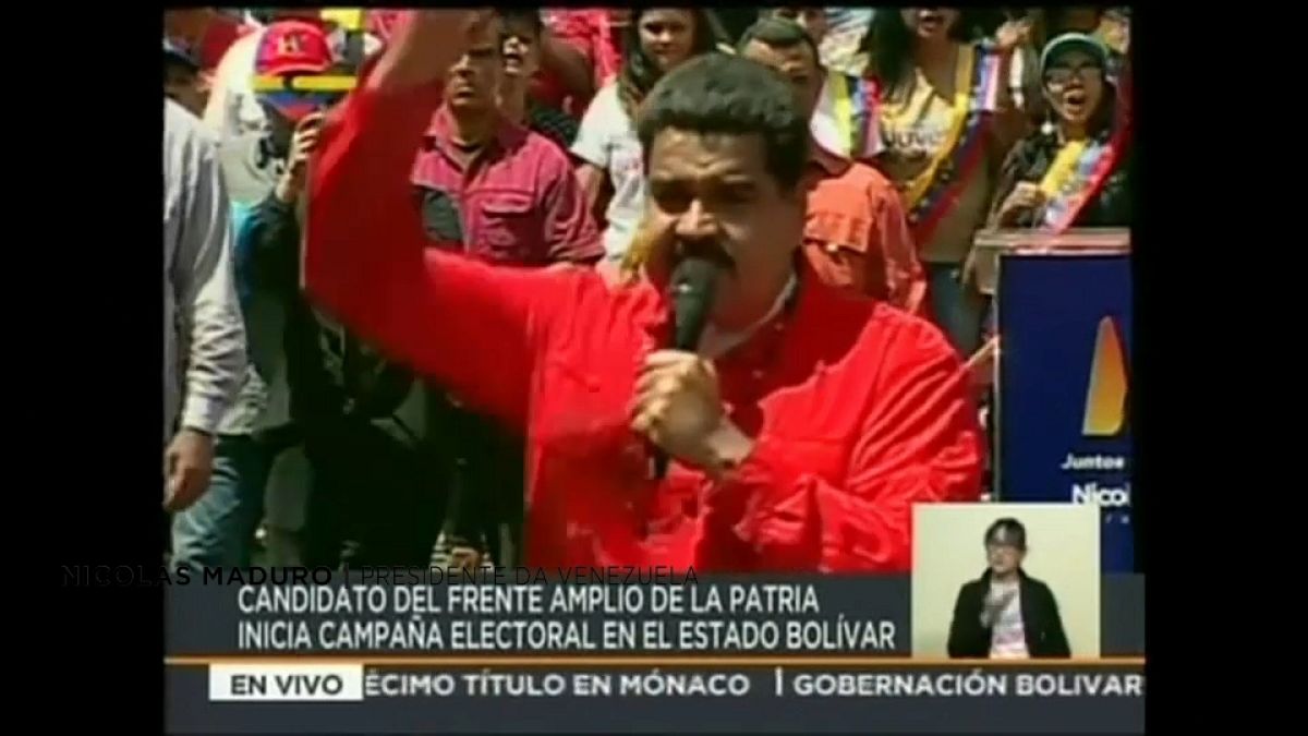 Arrancou campanha para as presidenciais venezuelanas