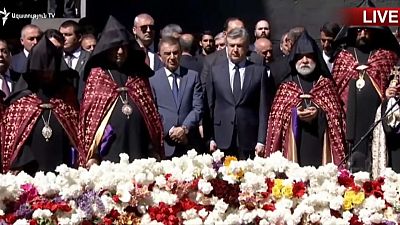 Armenia marks Remembrance Day following Sargsyan's resignation